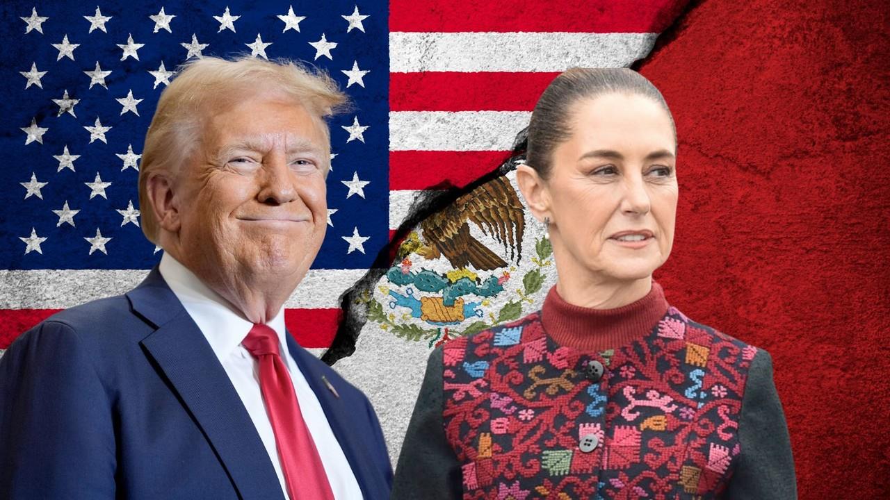 Trump anuncia exención temporal de aranceles para México tras conversación con Claudia Sheinbaum