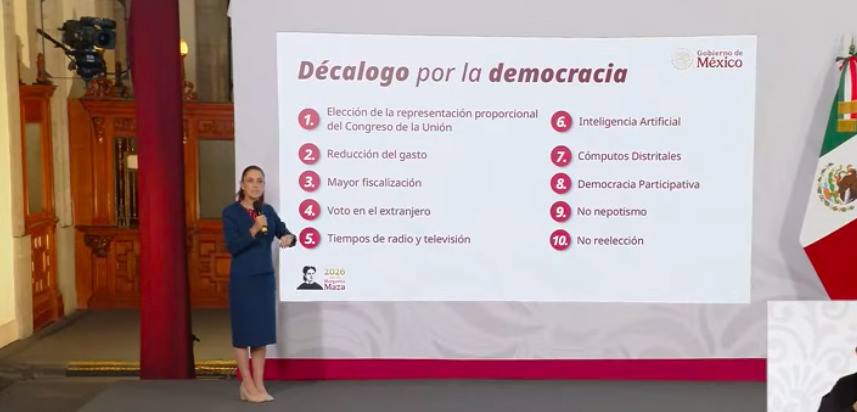 Sheinbaum envía su Reforma Electoral al Congreso: qué cambia y qué tan viable es que se apruebe