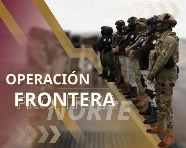 Operación Frontera Norte supera las 12 mil detenciones en su primer mes en 2026