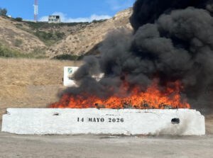 FGR destruye más de 7 toneladas de narcóticos asegurados en Baja California