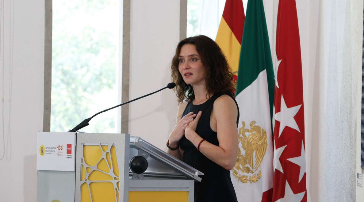 Ayuso dice que México es “violento y peligroso” tras gira marcada por protestas