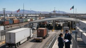 México y Estados Unidos avanzan revisión del T-MEC con reglas de origen, acero y autos sobre la mesa