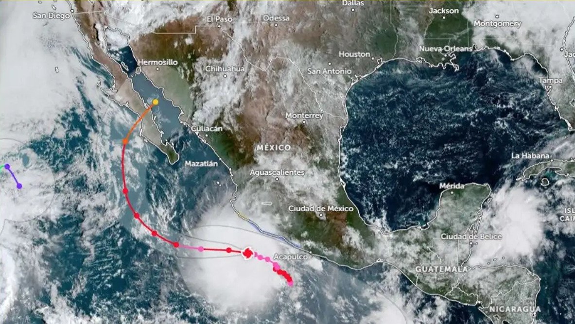 Huracán Polo: despliegan casi 20 mil elementos ante lluvias y oleaje en el Pacífico mexicano
